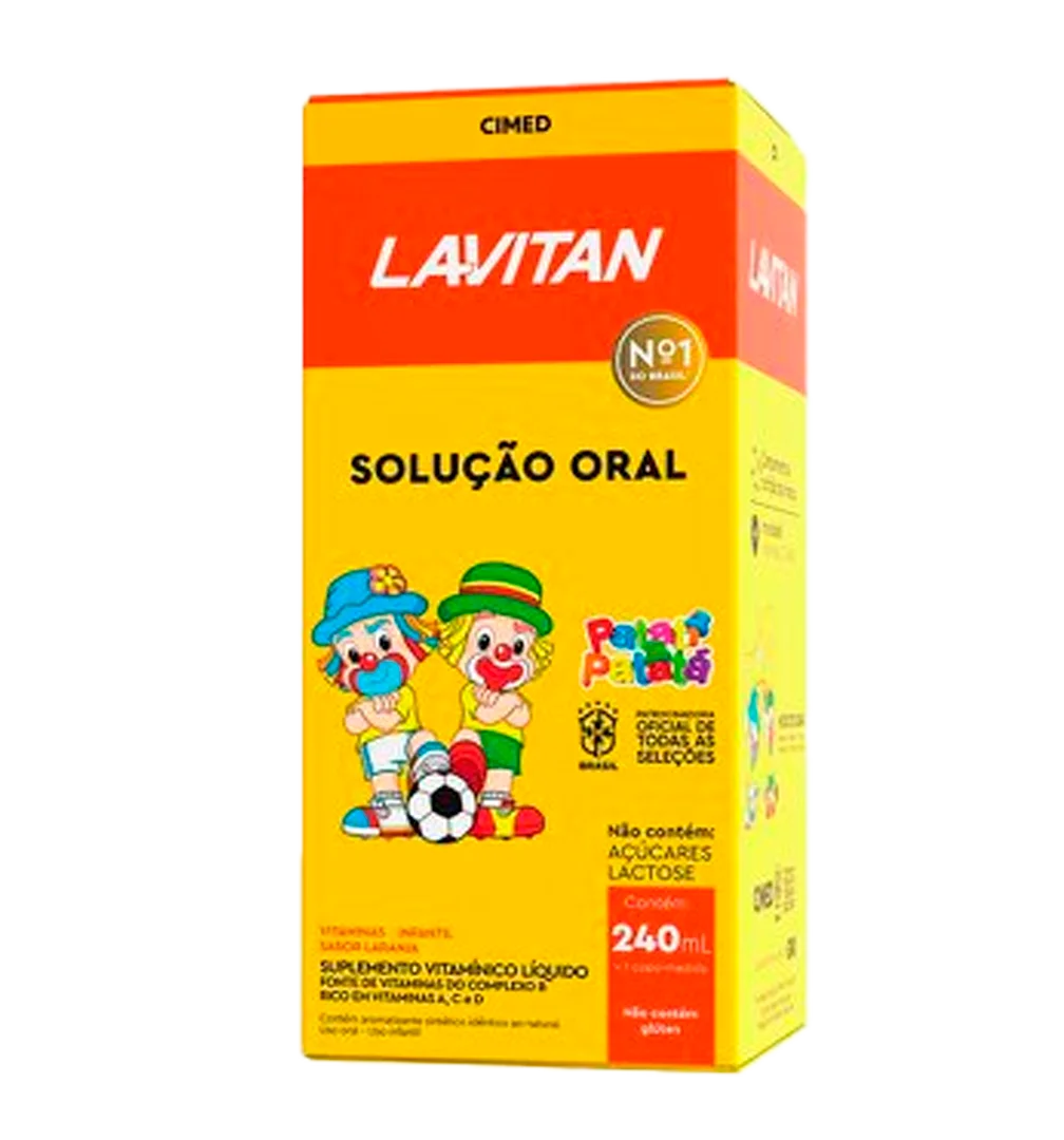 LAVITAN VIT INF SOL OR FR 240ML SBR LAR